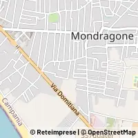 Mapa Mondragone