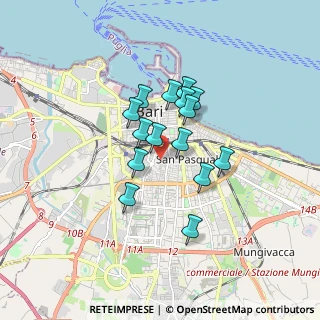 Mappa Via Nicola de Gemmis, 70124 Bari BA, Italia (1.326)