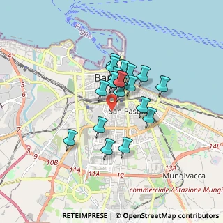 Mappa Via Francesco Campione, 70124 Bari BA, Italia (1.276)