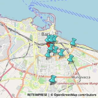Mappa Via Francesco Campione, 70124 Bari BA, Italia (1.47455)
