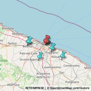 Mappa Via Francesco Campione, 70124 Bari BA, Italia (7.05273)