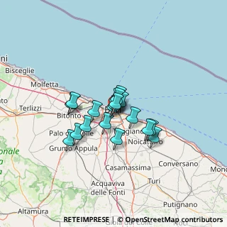 Mappa Via Nicola de Gemmis, 70124 Bari BA, Italia (8.78053)