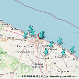 Mappa Via Nicola de Gemmis, 70124 Bari BA, Italia (13.09818)