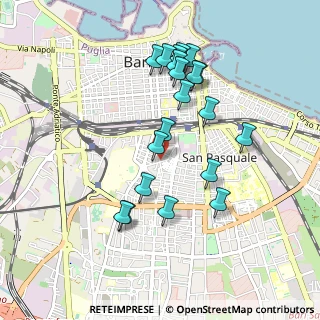 Mappa Via Nicola de Gemmis, 70124 Bari BA, Italia (0.971)
