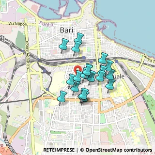 Mappa Via Francesco Campione, 70124 Bari BA, Italia (0.6495)