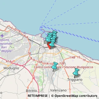 Mappa Via Nicola de Gemmis, 70124 Bari BA, Italia (2.41917)