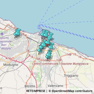 Mappa Via Nicola de Gemmis, 70124 Bari BA, Italia (2.37)