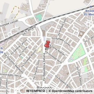 Mappa Via Giuseppe Verdi, 49, 70032 Bitonto, Bari (Puglia)