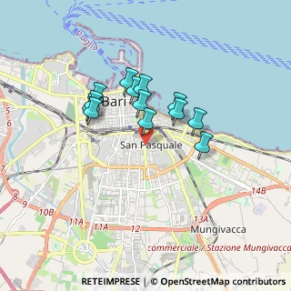 Mappa Via Enrico Toti, 70124 Bari BA, Italia (1.45923)