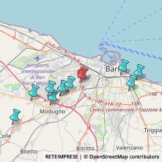 Mappa Viale Tommaso Columbo, 70132 Zona Industriale BA, Italia (4.42182)