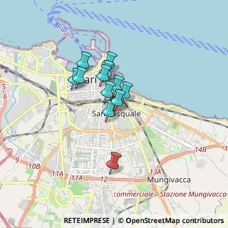 Mappa Viale Antonio Meucci, 70125 Bari BA, Italia (1.235)