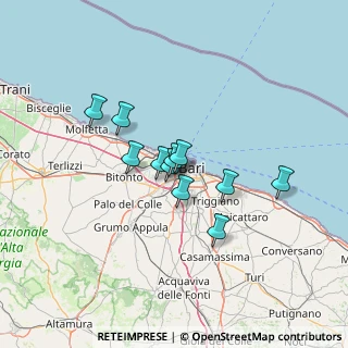 Mappa Viale Lorenzo Larocca, 70132 Zona Industriale BA, Italia (10.22545)