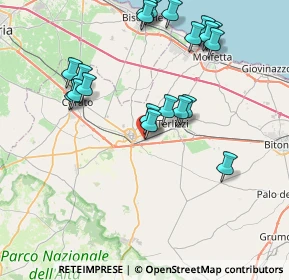 Mappa Private traverse, 70037 Ruvo di Puglia BA, Italia (8.9905)