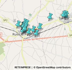 Mappa Private traverse, 70037 Ruvo di Puglia BA, Italia (1.776)