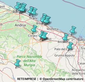 Mappa Private traverse, 70037 Ruvo di Puglia BA, Italia (18.105)