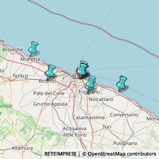 Mappa S.da Privata Borrelli, 70100 Bari BA, Italia (9.21)