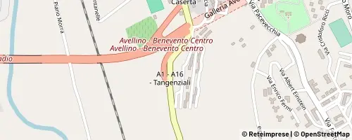 Mappa Benevento