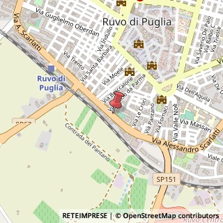Mappa Via A. Scarlatti, 28/30, 70037 Ruvo di Puglia, Bari (Puglia)