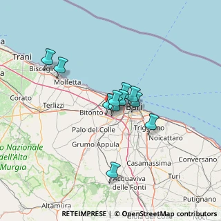 Mappa Via dei Fiordalisi, 70100 Bari BA, Italia (10.07818)