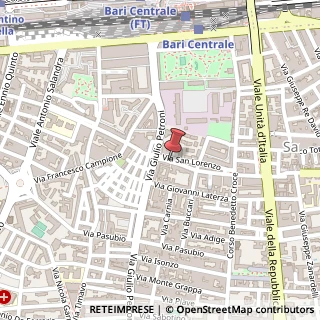 Mappa Via Bottalico, 59, 70124 Bari, Bari (Puglia)