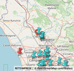 Mappa Piazza S. Francesco, 81043 Capua CE, Italia (23.1105)