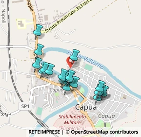 Mappa Piazza S. Francesco, 81043 Capua CE, Italia (0.448)