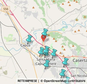 Mappa Via della Libertà, 81043 Capua CE, Italia (4.98182)
