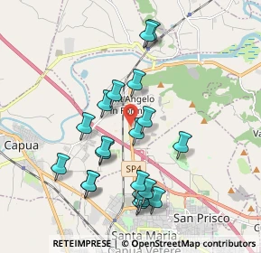 Mappa Via della Libertà, 81043 Capua CE, Italia (2.0015)