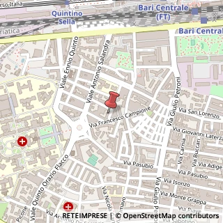 Mappa Via Luigi Milella, 77, 70124 Bari, Bari (Puglia)