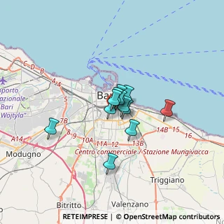 Mappa Via S. Lorenzo, 70100 Bari BA, Italia (1.91667)
