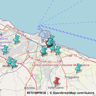 Mappa Via S. Lorenzo, 70100 Bari BA, Italia (3.89571)