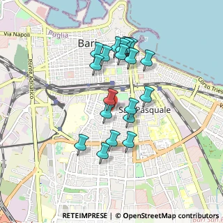 Mappa Via S. Lorenzo, 70100 Bari BA, Italia (0.858)