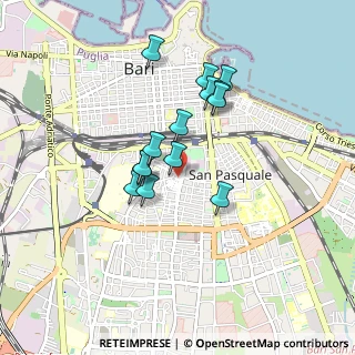 Mappa Via S. Lorenzo, 70100 Bari BA, Italia (0.74786)