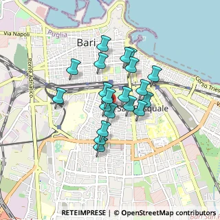 Mappa Via S. Lorenzo, 70100 Bari BA, Italia (0.6835)