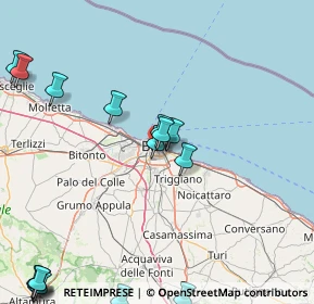 Mappa Via la Terza Giovanni, 70124 Bari BA, Italia (27.668)