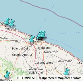 Mappa Via delle Forze Armate, 70126 Bari BA, Italia (24.65714)