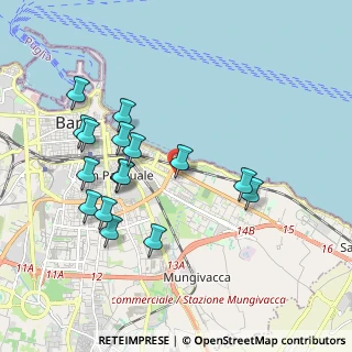 Mappa Via delle Forze Armate, 70126 Bari BA, Italia (2.06063)