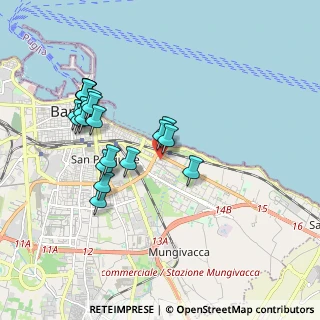 Mappa Via delle Forze Armate, 70126 Bari BA, Italia (1.941)