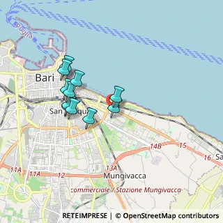 Mappa Via delle Forze Armate, 70126 Bari BA, Italia (1.63545)