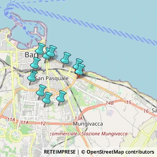 Mappa Via delle Forze Armate, 70126 Bari BA, Italia (1.92818)