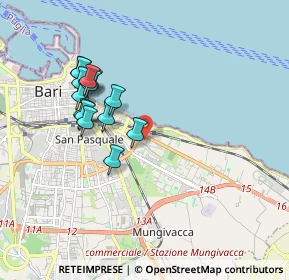 Mappa Via delle Forze Armate, 70126 Bari BA, Italia (1.825)