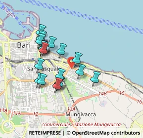 Mappa Via delle Forze Armate, 70126 Bari BA, Italia (1.741)