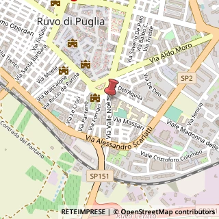 Mappa Via Fiumicello, 69, 70037 Ruvo di Puglia, Bari (Puglia)