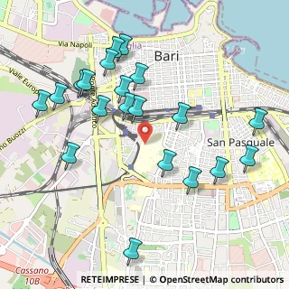 Mappa Via Marroccoli, 70124 Bari BA, Italia (1.1675)