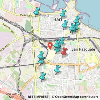Mappa Via Marroccoli, 70124 Bari BA, Italia (1.00688)