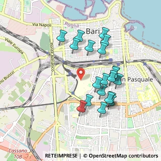 Mappa Via Marroccoli, 70124 Bari BA, Italia (0.943)