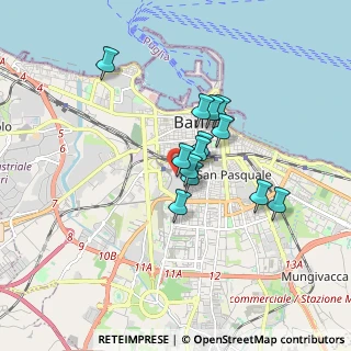 Mappa Via Marroccoli, 70124 Bari BA, Italia (1.33154)