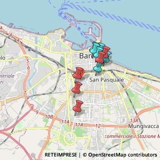 Mappa Via Marroccoli, 70124 Bari BA, Italia (1.32818)