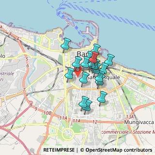 Mappa Via Marroccoli, 70124 Bari BA, Italia (1.22722)