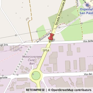Mappa Via Giuseppe Verdi, 19/21, 70026 Modugno, Bari (Puglia)